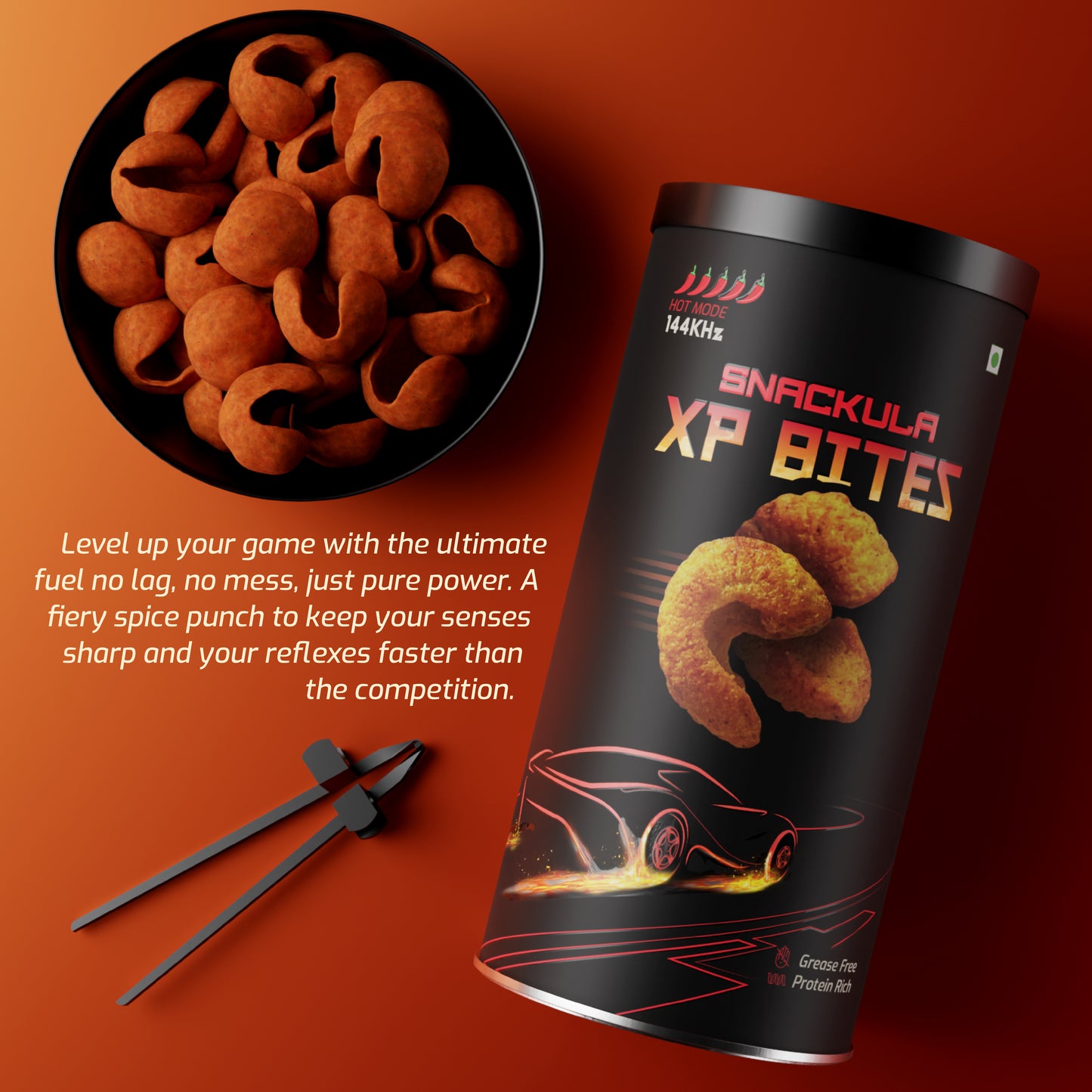Snackula Spice Modes: One Snack. Three Ways to Bring the Heat