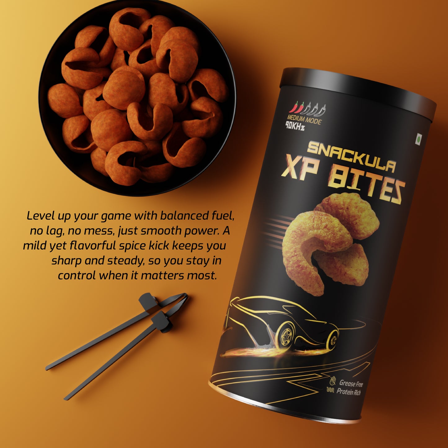 Snackula Spice Modes: One Snack. Three Ways to Bring the Heat