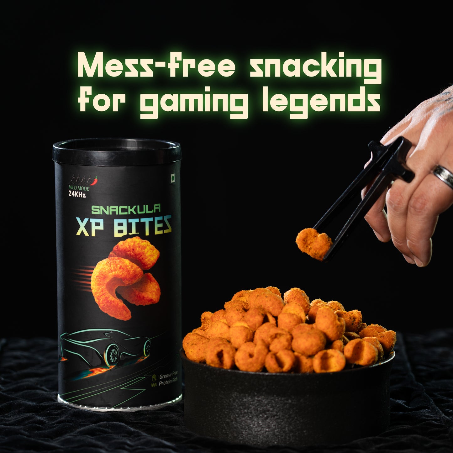 Snackula Spice Modes: One Snack. Three Ways to Bring the Heat